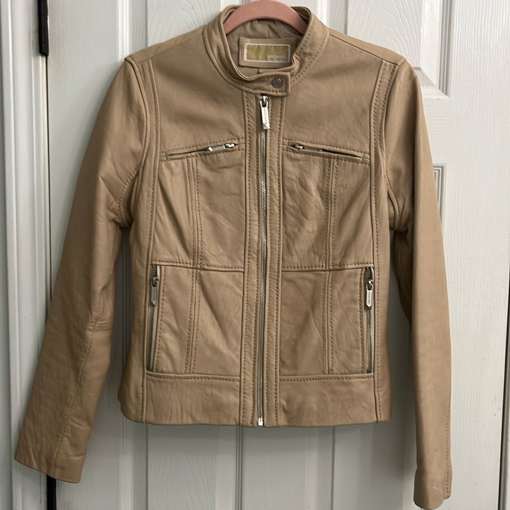 Michael Kors Leather Jacket